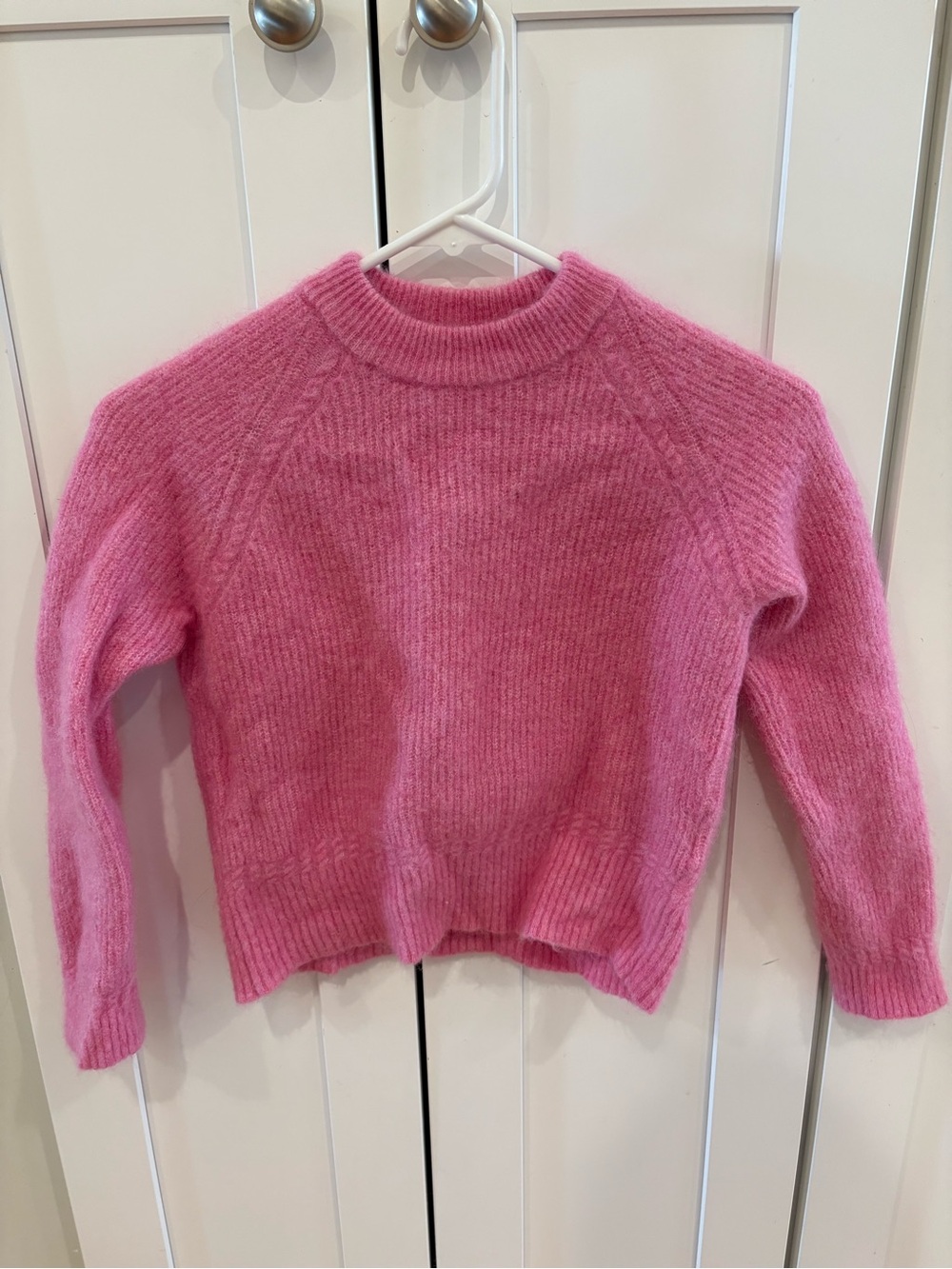 Sezane Otto Jumper in Bubblegum Pink